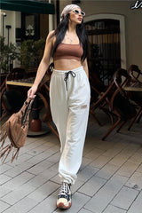 White Women Sweatpants