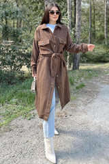 Brown Women Coat