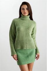 Sage Green Women Sweater