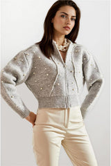 Grey Women Cardigan