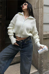 White Women Cardigan