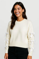 Ecru Women Sweater