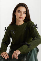 Forest Green Women Sweater