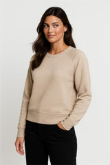 Beige Women Sweatshirt