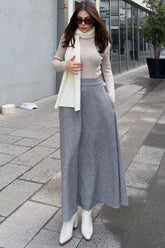 Anthracite Women Skirt