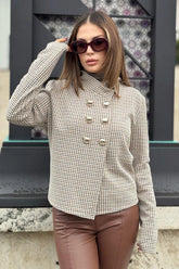 Plaid Women Jacket