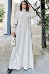 Beige Women Dress