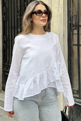 White Women Blouse