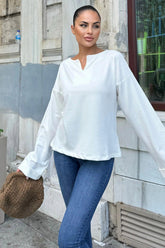 White Women Blouse
