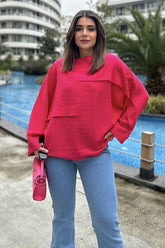 Fuchia Women Blouse