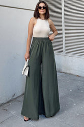 Khaki Women Pants