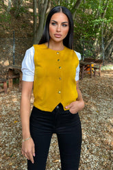 Mustard Women Jacket