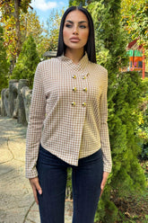 Beige Women Jacket