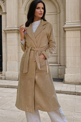 Caramel Women Coat