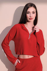 Red Women Blouse