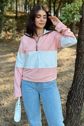 Pink Women Sweatshirt