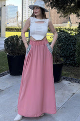 Pink Women Skirt