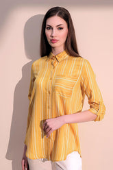 Yellow Women Shirt