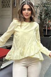Yellow Women Blouse