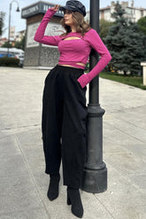 Black Women Pants
