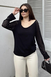 Black Women Blouse