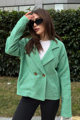 Green Women Jacket