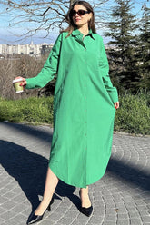 Benetton Green Women Dress