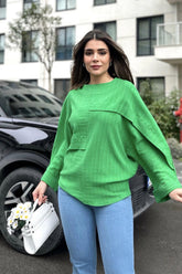 Benetton Green Women Blouse
