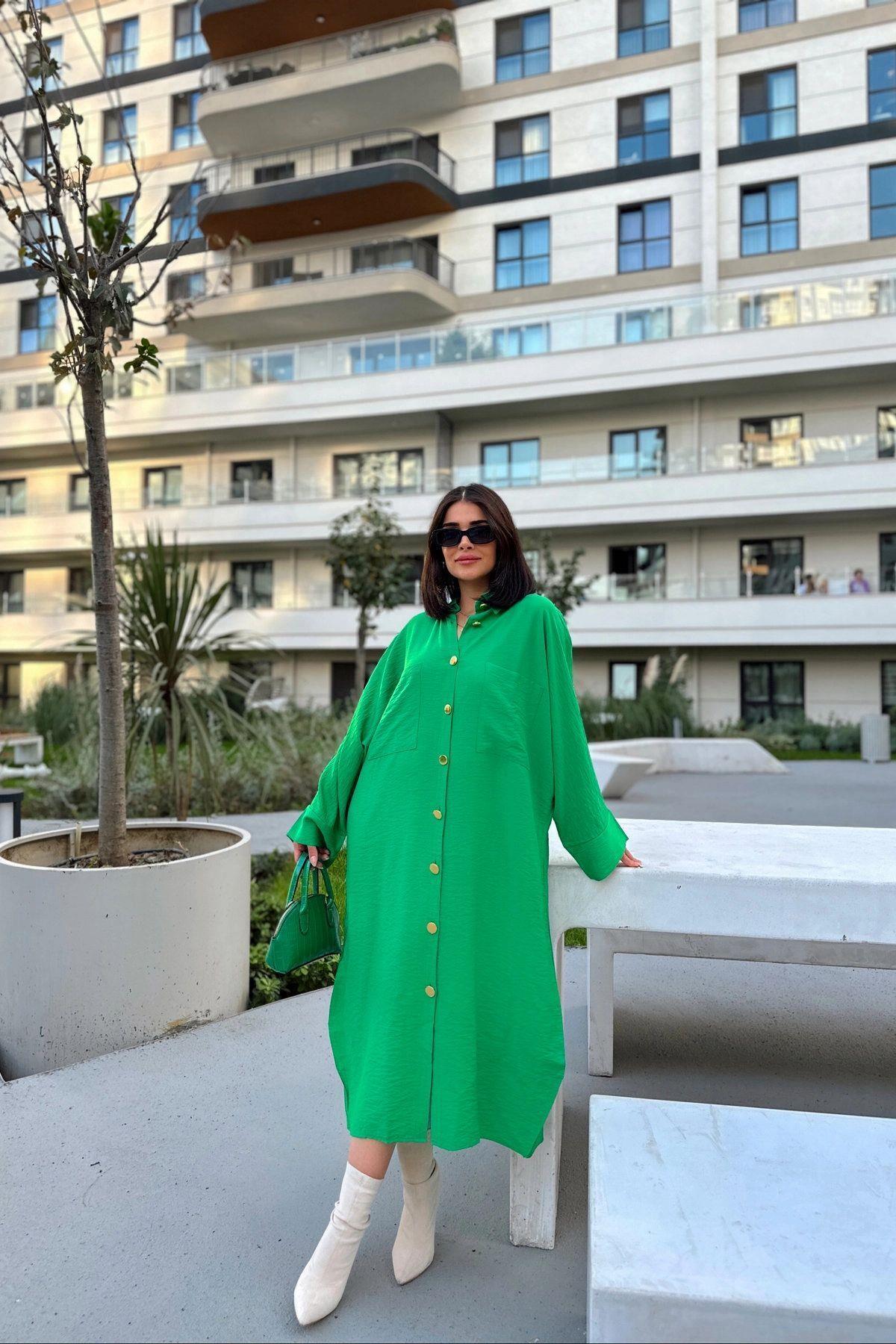 Green Women Dress