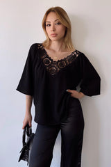 Black Women Blouse