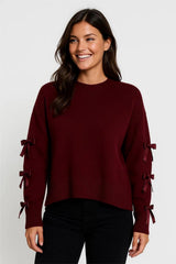 Burgundy Women Sweater