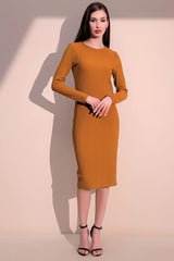 Mustard Women Dress