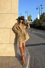Caramel Women Coat