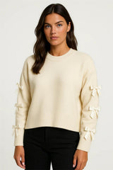 Cream Women Sweater