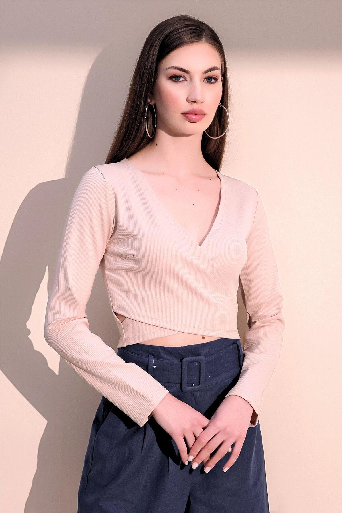 Beige Women Blouse