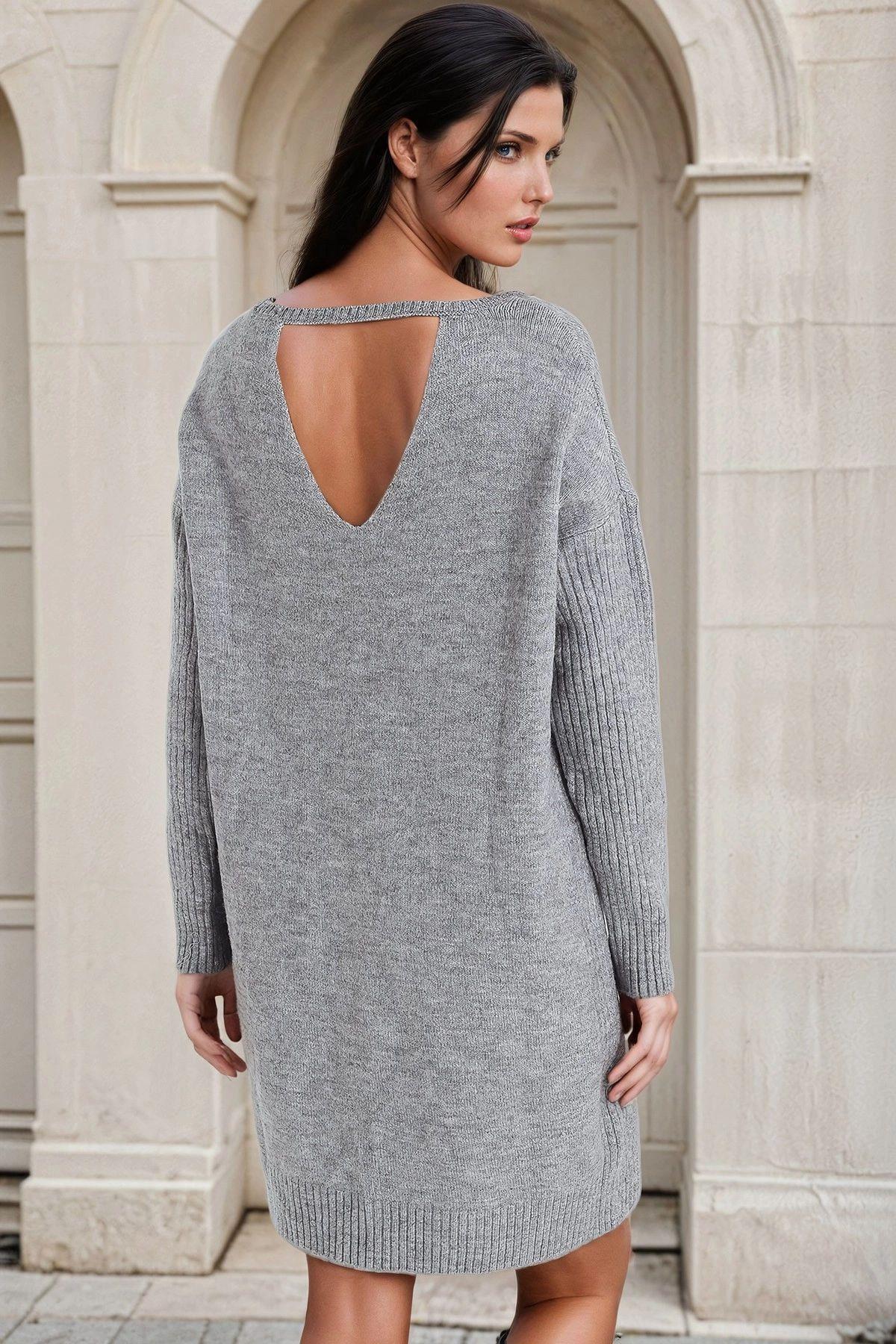 Gray Women Dress