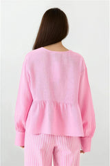 Candy Pink Women Blouse
