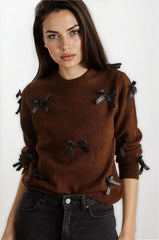 Bitter Brown Women Sweater