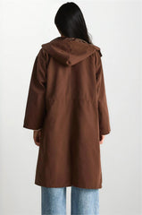 Bitter Brown Women Trench Coat