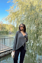 Anthracite Women Cardigan