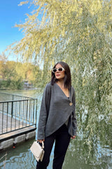 Anthracite Women Cardigan
