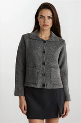 Anthracite Women Cardigan