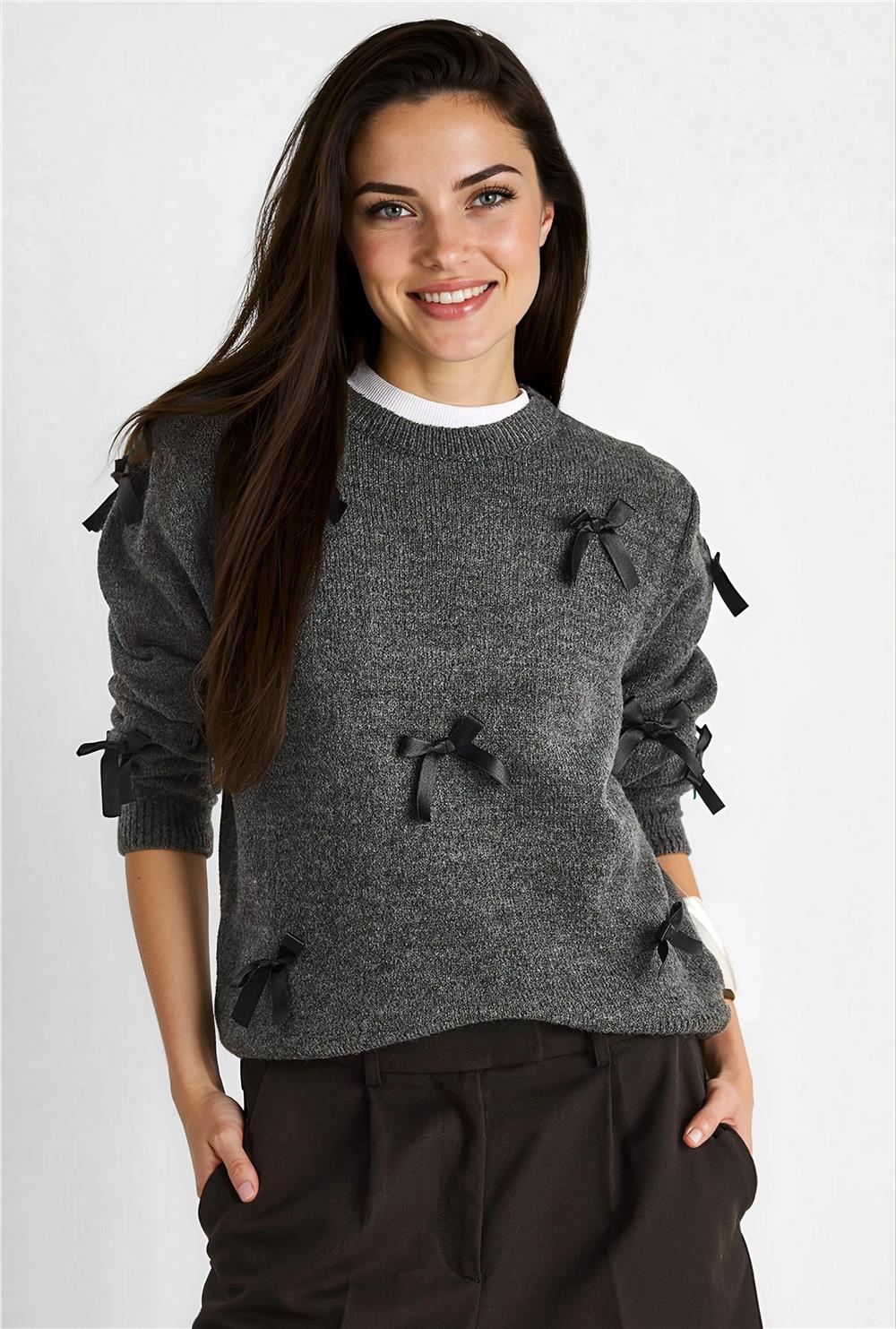 Anthracite Women Sweater