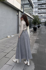 Anthracite Women Skirt