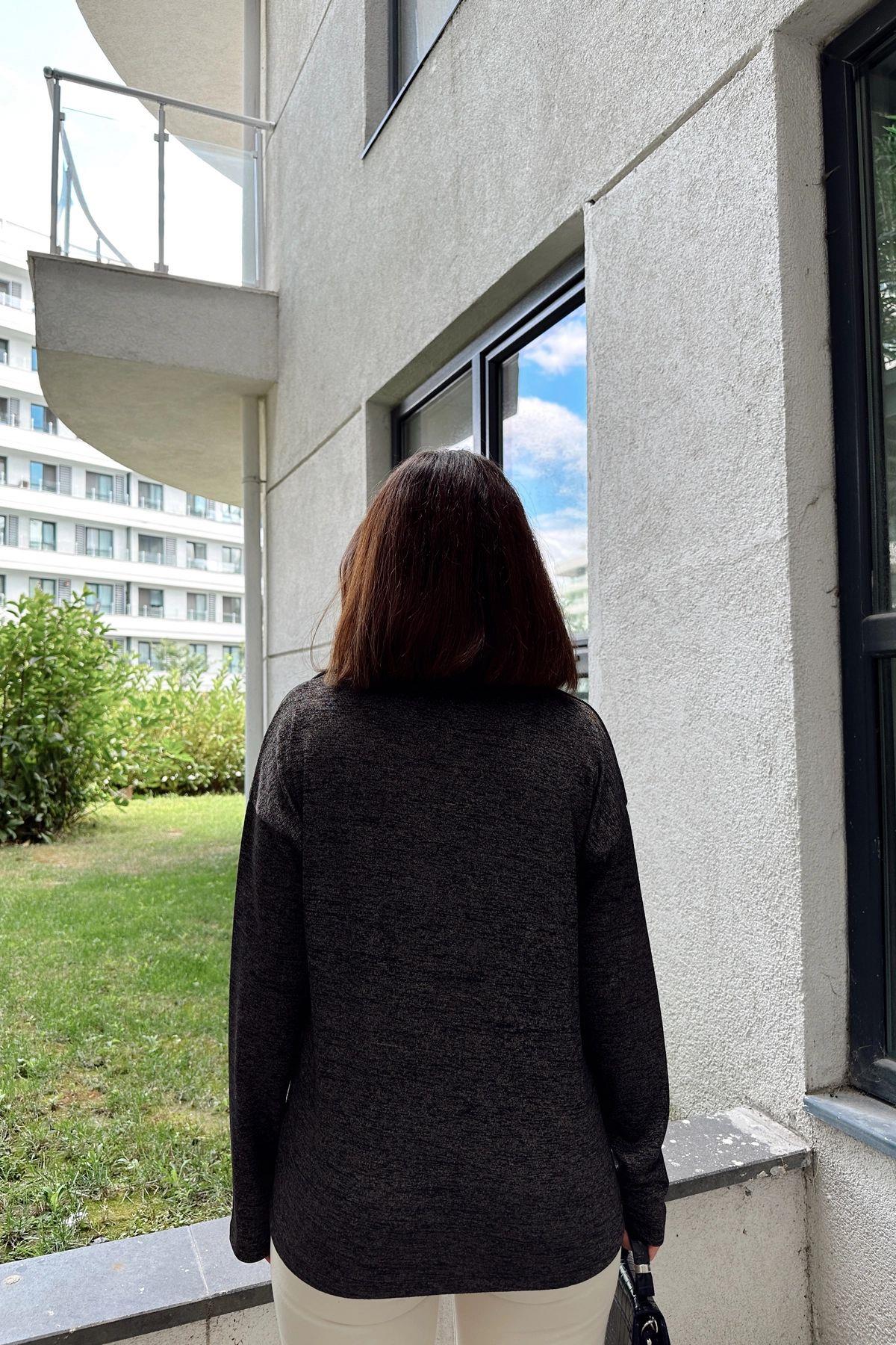 Anthracite Women Blouse