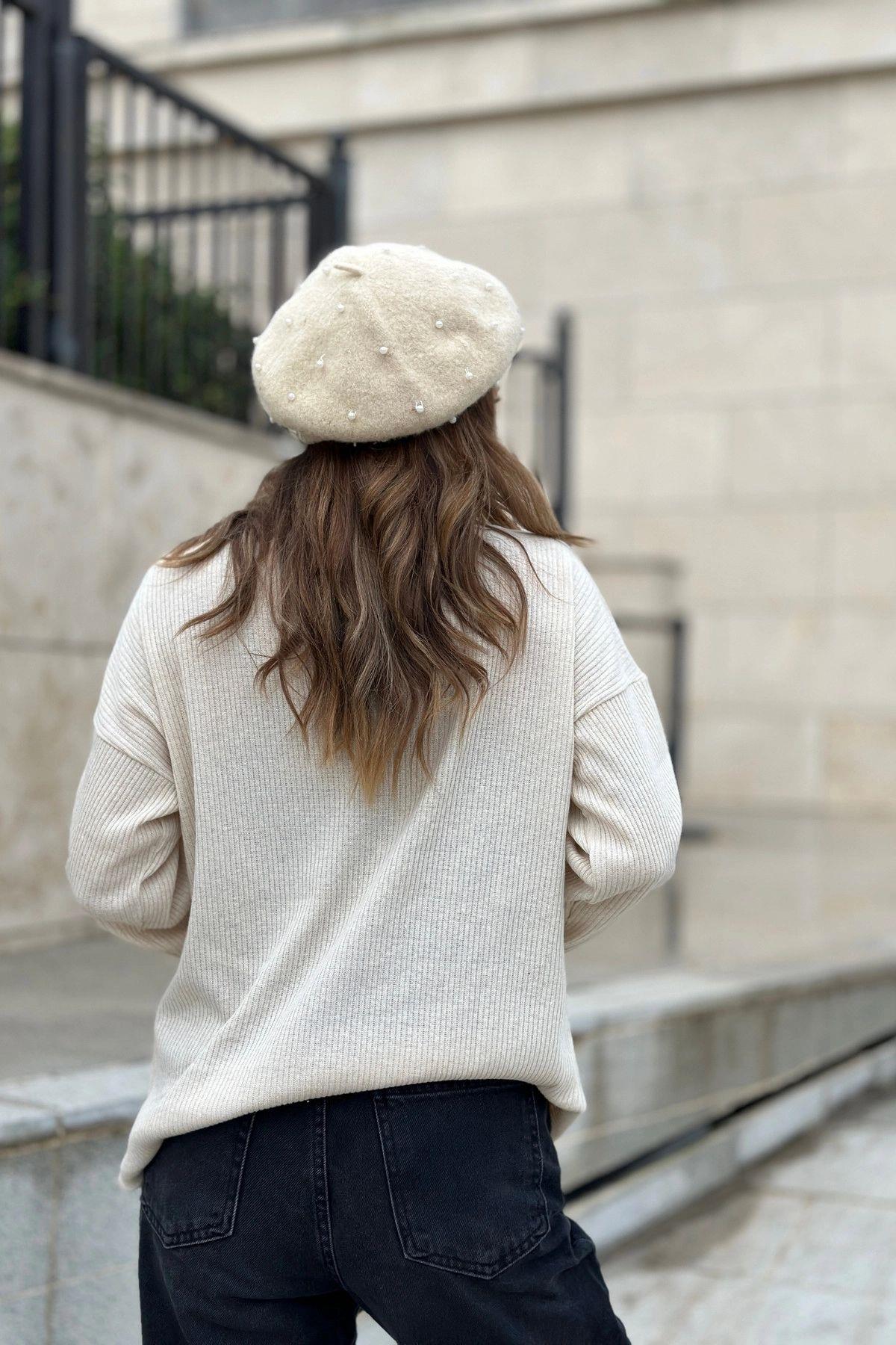 Beige Women Sweater