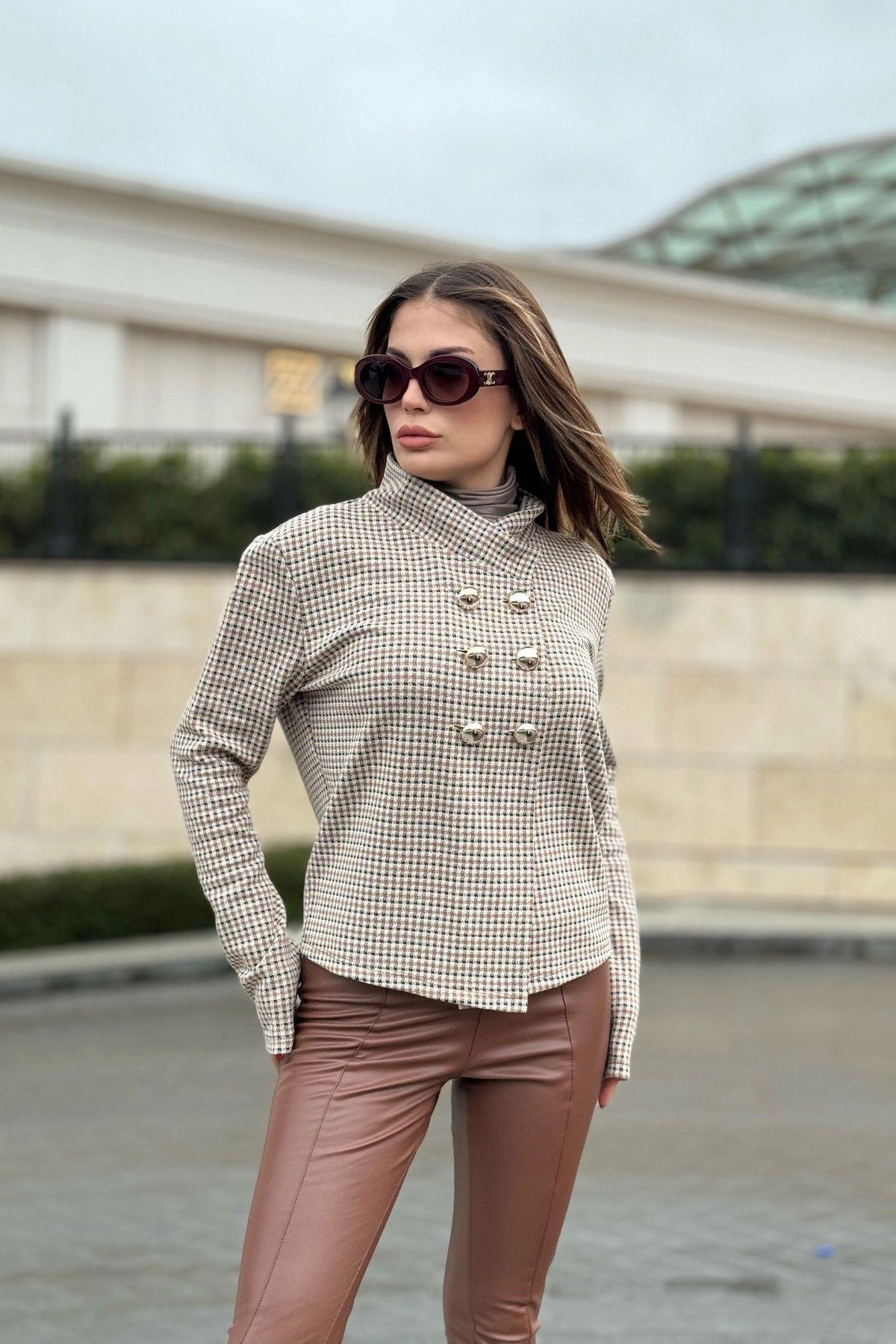 Plaid Women Jacket