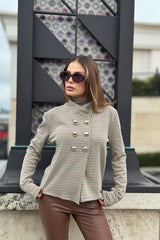 Plaid Women Jacket