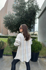 Beige Women Shirt