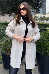Beige Women Shirt